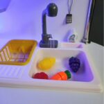 آشپزخانه کودک مدل پارمیس فول آپشن +8 سال + هدیه - Image 16