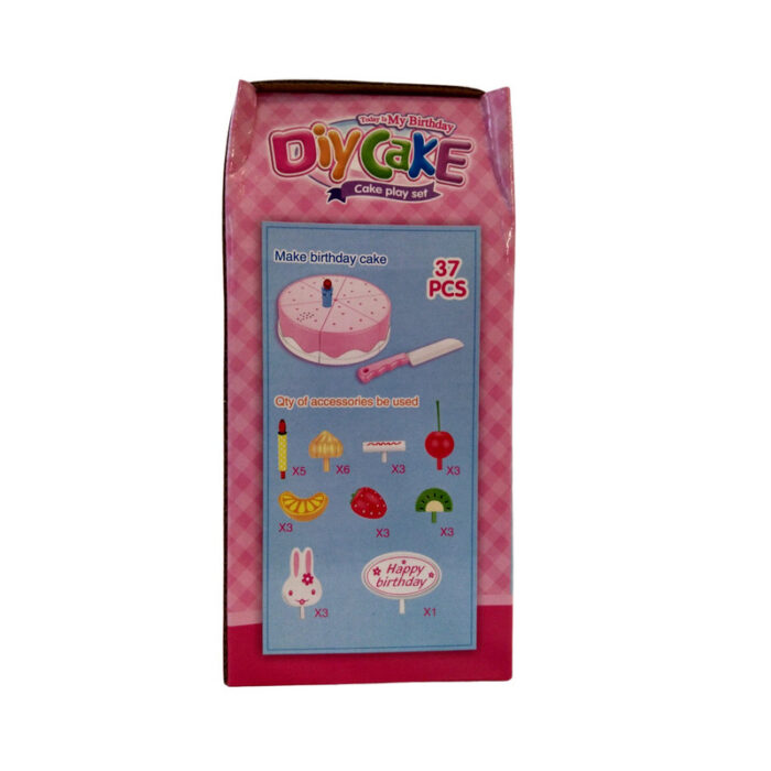 اسباب بازی مدل کیک تولد برشی طرح موزیکال - Image 2