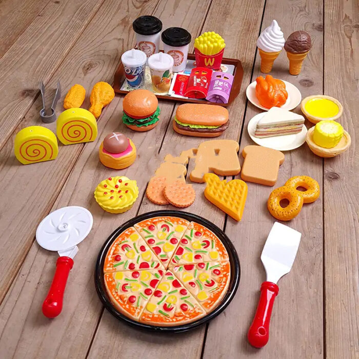 ست اسباب بازی مدل فست فود کد 20B - Image 5