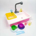 اسباب بازی سینک ظرفشویی سیحان تویز مدل Sink ELECTRIC 1402 - Image 5