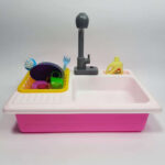 اسباب بازی سینک ظرفشویی سیحان تویز مدل Sink ELECTRIC 1402 - Image 7