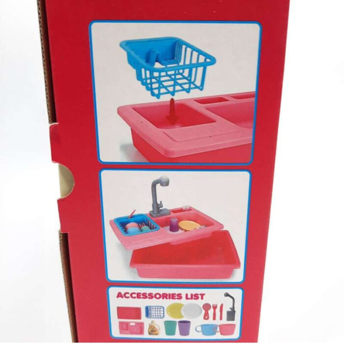 اسباب بازی سینک ظرفشویی سیحان تویز مدل Sink ELECTRIC 1402 - Image 2