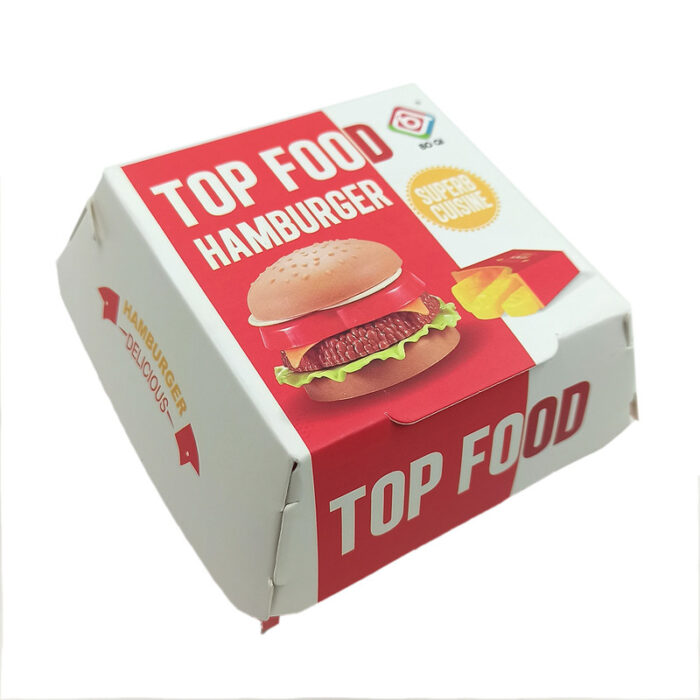 ست اسباب بازی فست فود مدل همبرگر و سیب زمینی - Image 1