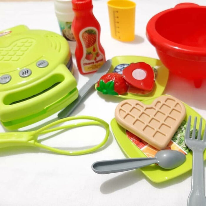 ست اسباب بازی فست فود مدل اسنک ساز - Image 3