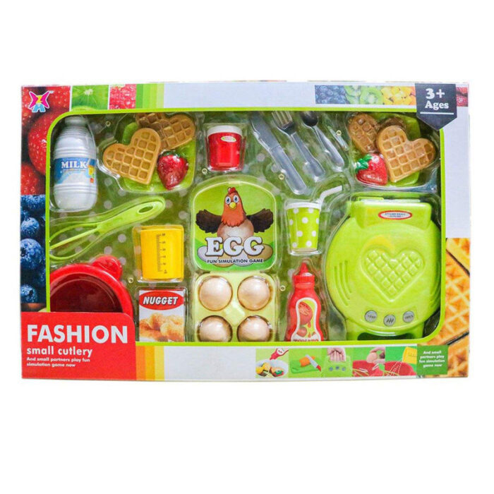 ست اسباب بازی فست فود مدل اسنک ساز - Image 4