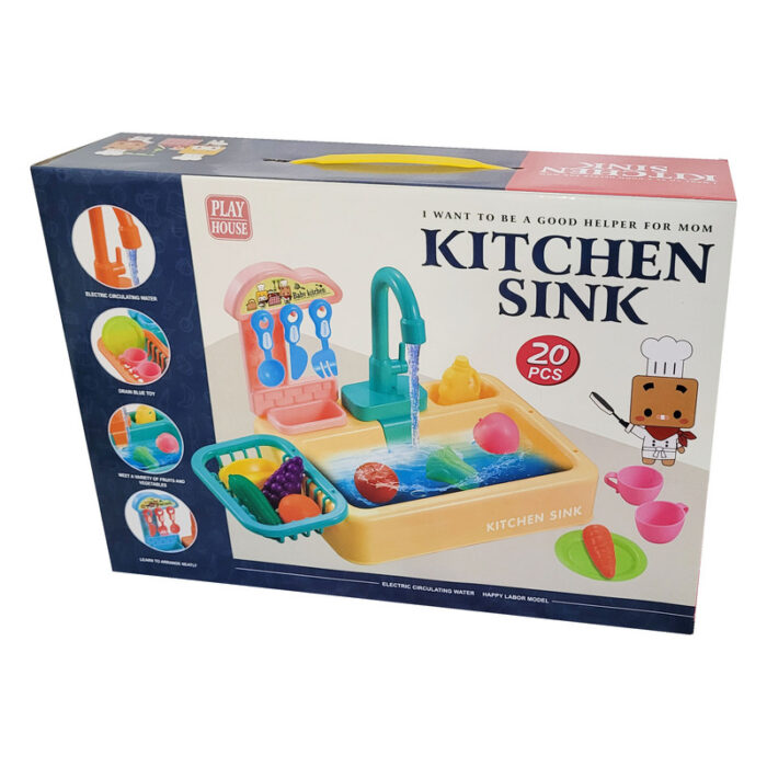اسباب بازی سینک ظرفشویی مدل KITCHEN SINK - Image 9