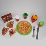 ست اسباب بازی فست فود مدل پیتزا کد 368 - Image 4