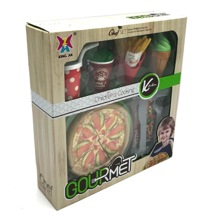 ست اسباب بازی آشپزخانه مدل پیتزا Gourmet کد 22 - Image 1