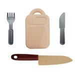 ست اسباب بازی فست فود مدل پیتزا کد 8002010 مجموعه 16 عددی - Image 3