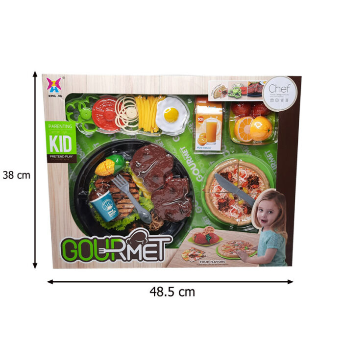 ست اسباب بازی فست فود مدل استیک کد 369 - Image 2