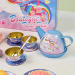 ست اسباب بازی آشپزخانه مدل فلزی طرح شیرینی خوری یوینیکورن کد 203 - Image 9