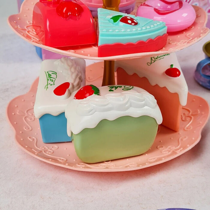 ست اسباب بازی آشپزخانه مدل فلزی طرح شیرینی خوری یوینیکورن کد 203 - Image 13