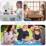 ست اسباب بازی آشپزخانه مدل فلزی طرح شیرینی خوری یوینیکورن کد 203 - Image 3