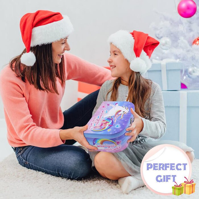 ست اسباب بازی آشپزخانه مدل فلزی طرح شیرینی خوری یوینیکورن کد 203 - Image 4