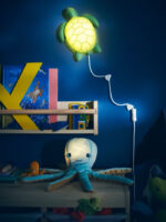 چراغ خواب دیواری ایکیا BLAVINGAD لاک پشتی - Image 13