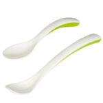 قاشق غذا خوری کودک ایکیا مدل Borja مجموعه 2 عددی