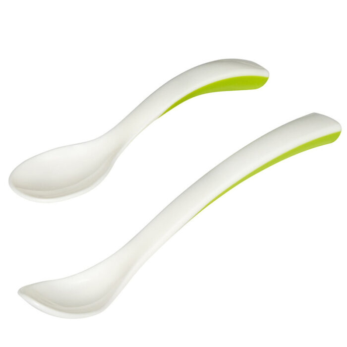 قاشق غذا خوری کودک ایکیا مدل Borja مجموعه 2 عددی - Image 1