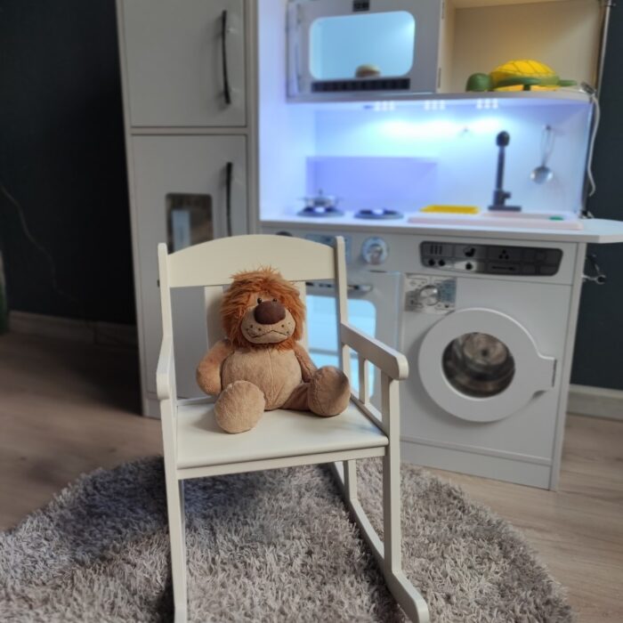 صندلی راکینگ بچگانه چوبی ایکیا مدل SUNDVIK - Image 8