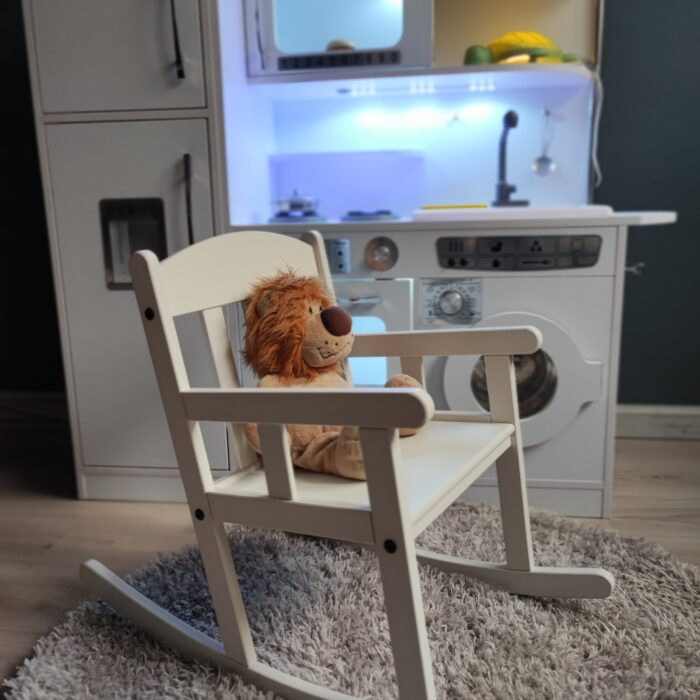 صندلی راکینگ بچگانه چوبی ایکیا مدل SUNDVIK - Image 10