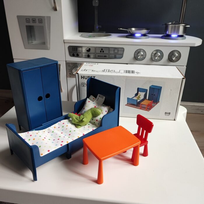 ست اتاق خواب خانه عروسکی ایکیا مدل HUSET - Image 7