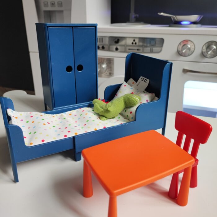 ست اتاق خواب خانه عروسکی ایکیا مدل HUSET - Image 9