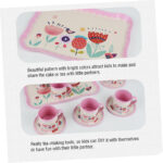 ست چای خوری فلزی کیفی رنگ صورتی کرم - Image 4