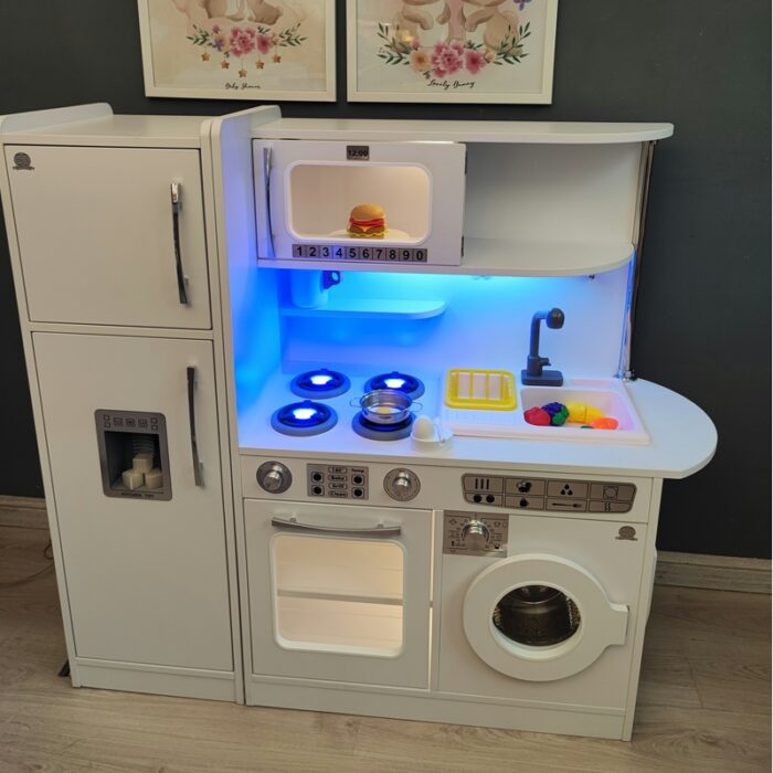 آشپزخانه کودک مدل پارمیس فول آپشن سیسمونی تا 8 سال چهار شعله - Image 1