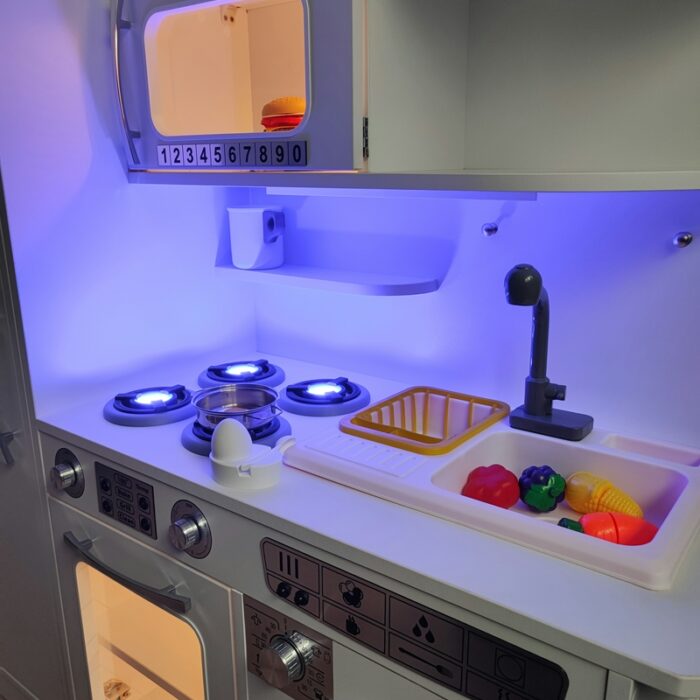 آشپزخانه کودک مدل پارمیس فول آپشن سیسمونی تا 8 سال چهار شعله - Image 9